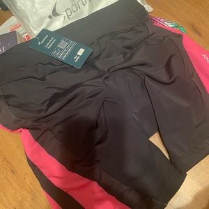 Padded biking shorts